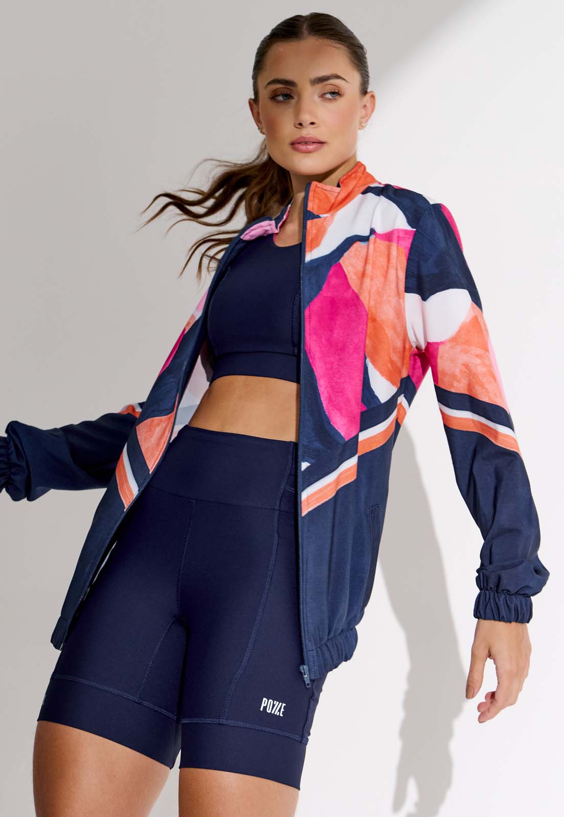 Bermuda running lisa marinho multibolsos Acqua