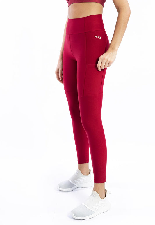 Legging Lisa Valentino com Recortes e Bolsos Essence