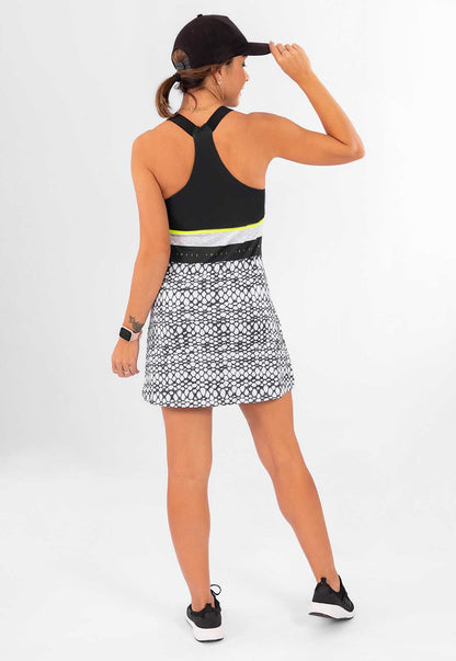 Vestido estampa Action