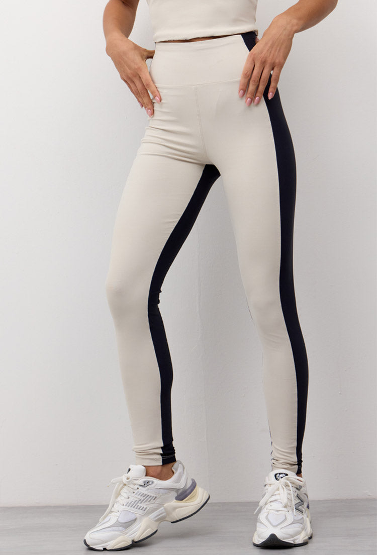 Conjunto Top longo dupla face+Legging bicolor+Jaqueta bomber Athena