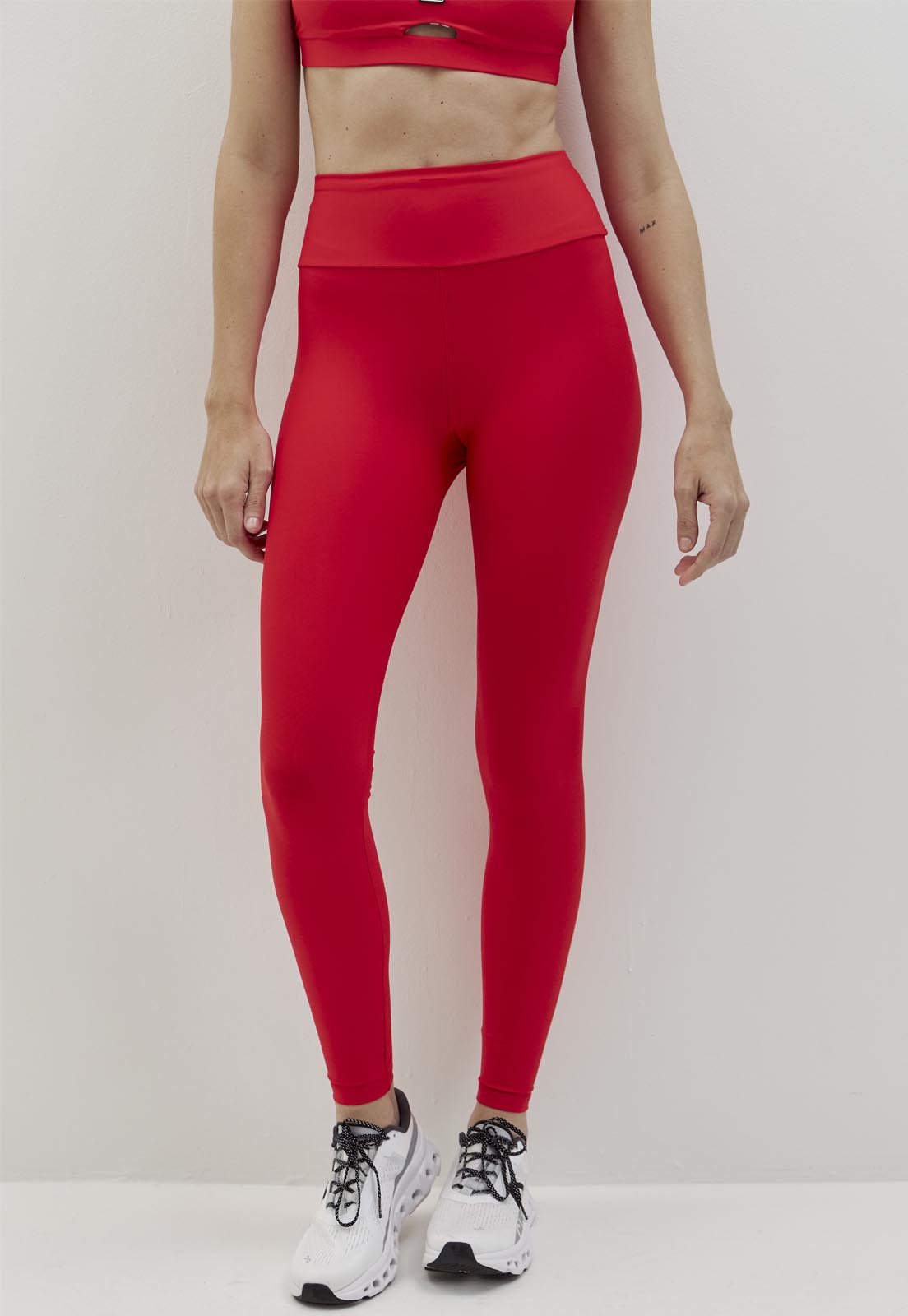Legging lisa vermelho carmim Voá