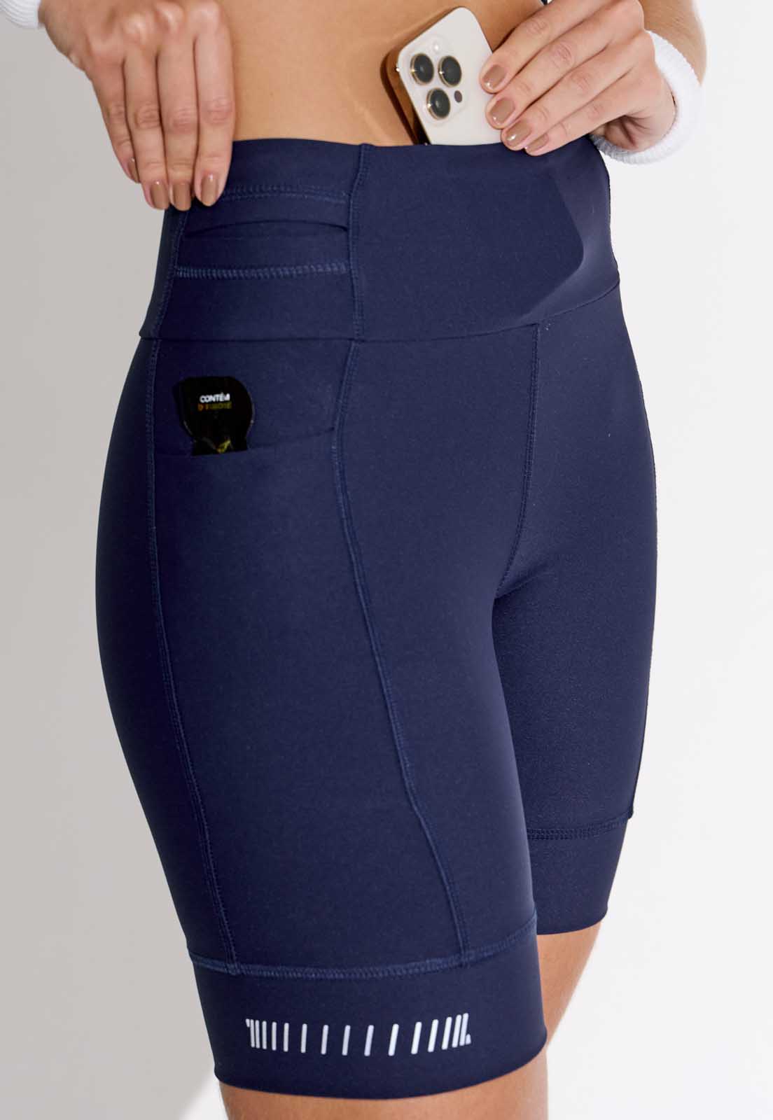 Bermuda running lisa marinho multibolsos Acqua