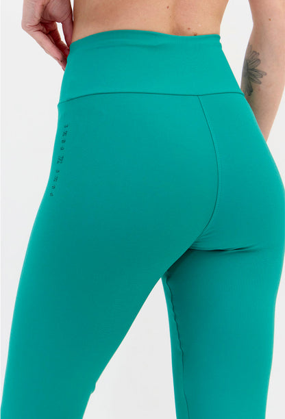 Legging lisa verde folha Lance