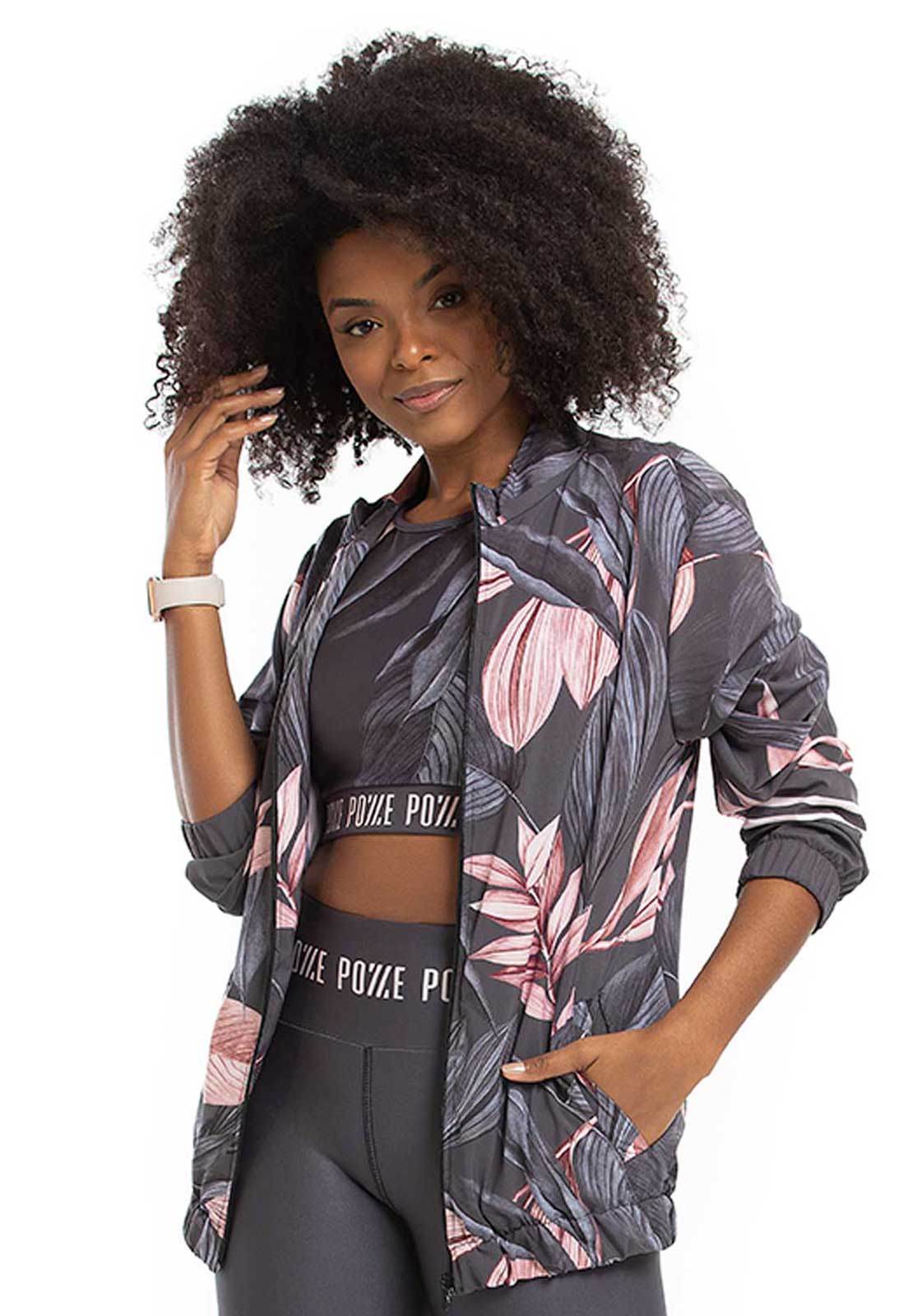 Jaqueta Corta Vento Dark Folhagem