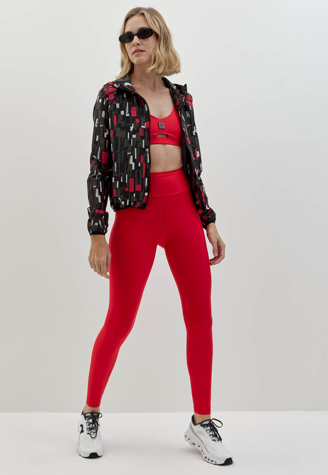 Legging lisa vermelho carmim Voá