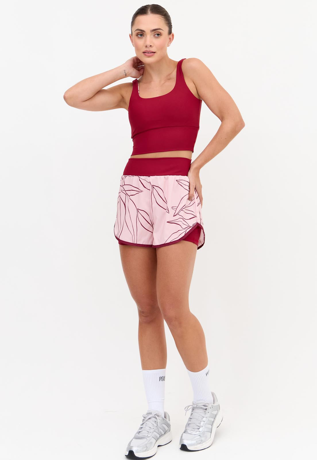 Top longo dupla face com bojo fixo Essence