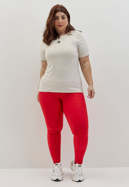 Tshirt alongada nas costas lisa luna Voá