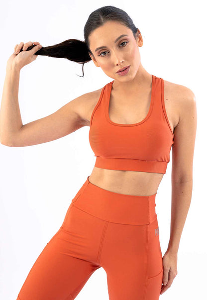 Top liso bronze anoitecer