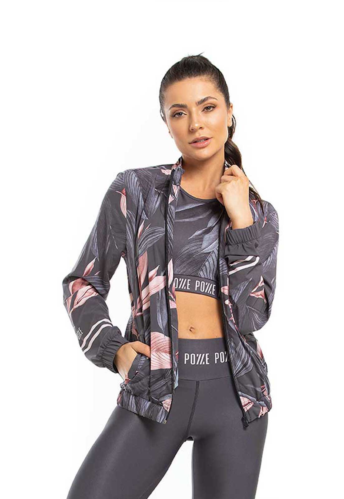 Jaqueta Corta Vento Dark Folhagem