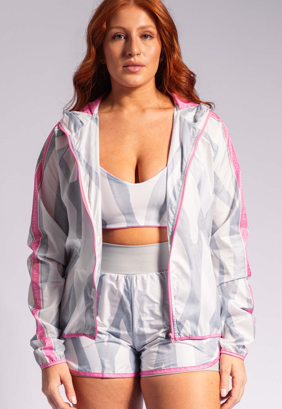 Jaqueta Corta Vento estampada Urbane