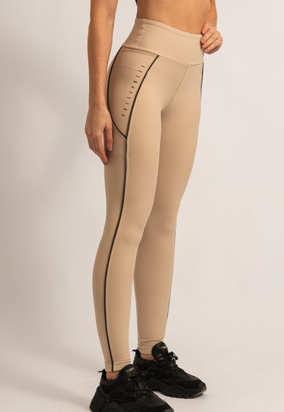 Legging bege árido com vivo Magnetic