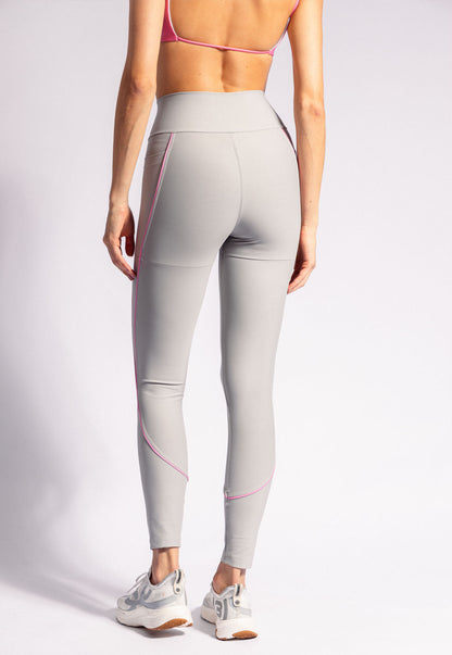 Legging cinza granito com vivo Urbane