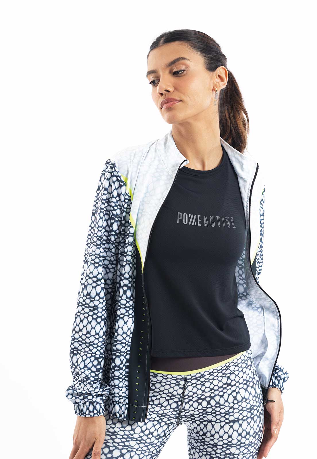 Tshirt Preta Silk Active